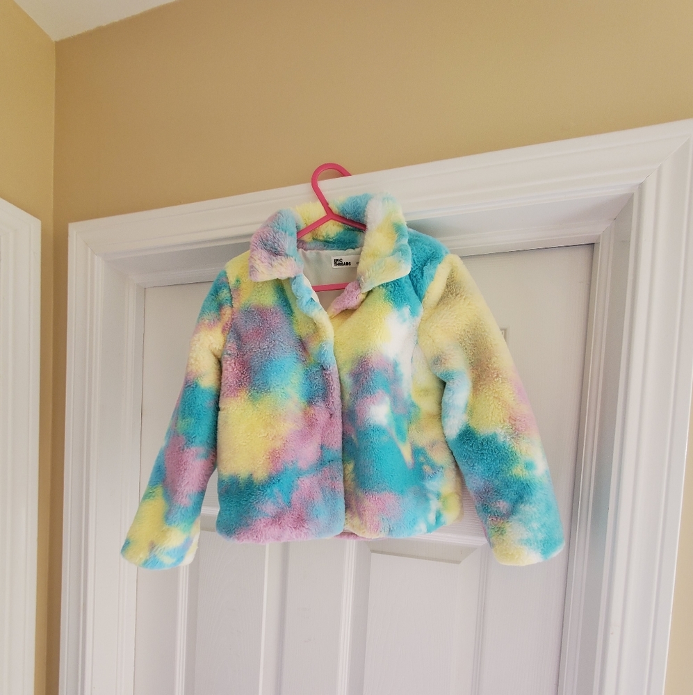 Faux fut jacket